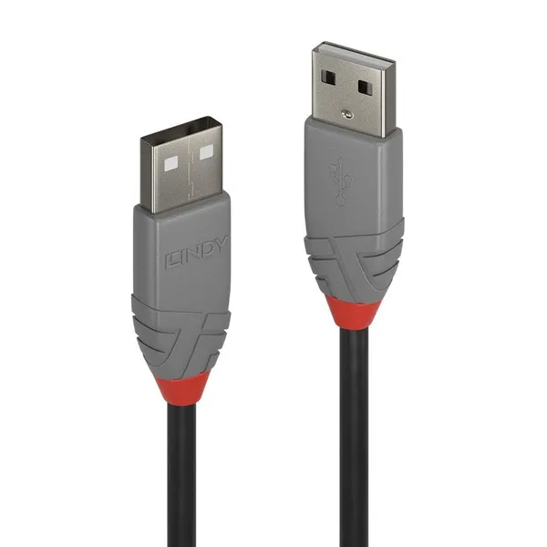 Cablu Transfer LINDY LY-36691 USB 2.0 Type A 0.5m Anthra Line