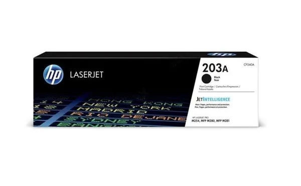 Toner HP 203A Negru Original CF540A 1400 Pagini - imagine 2
