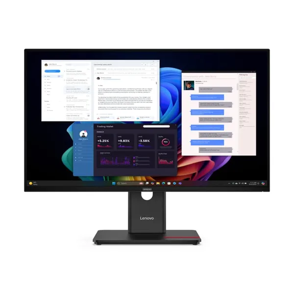 Monitor LENOVO ThinkVision T27UD-40 27 inch 4K Ultra HD Negru