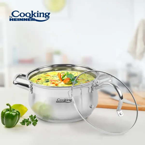 Semiolă HEINNER AMIRA Inox 18x10.5cm 2.6L - imagine 2