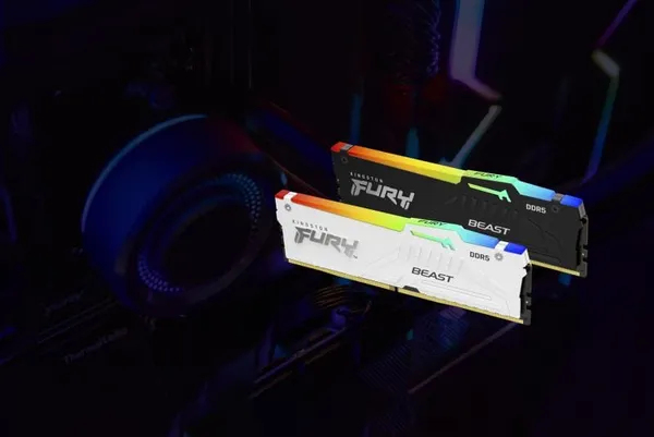 Memorie RAM KINGSTON FURY Beast RGB 64GB DDR5 6000MHz CL30 - imagine 10