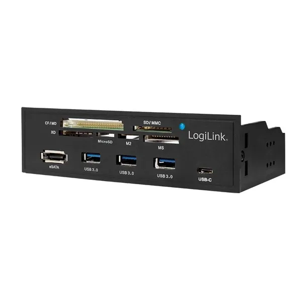 Hub Intern LOGILINK UA0341 5.25 inch Negru - imagine 2