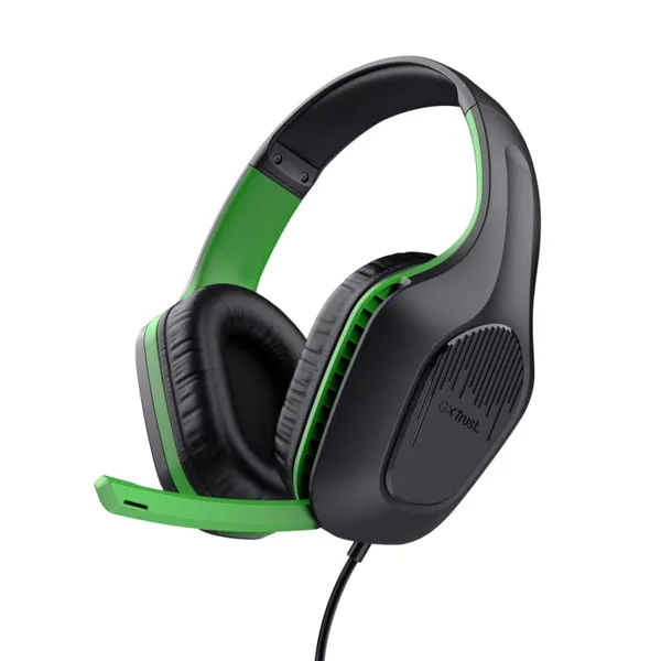 Headset TRUST GXT 415X ZIROX Gaming Cu Fir Negru Verde TR-24994 - imagine 6