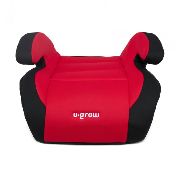 Înălțător Auto U-GROW 125-150 cm R129 Isofix Negru-Roșu - imagine 5