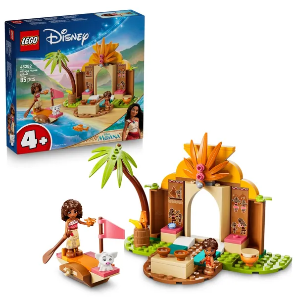 Set Construcție LEGO Casa Tradițională și Bărcuță 43282 - imagine 4