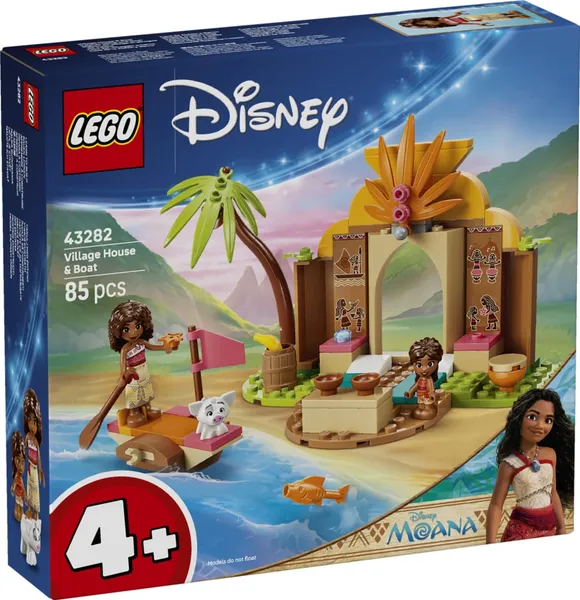 Set Construcție LEGO Casa Tradițională și Bărcuță 43282 - imagine 2