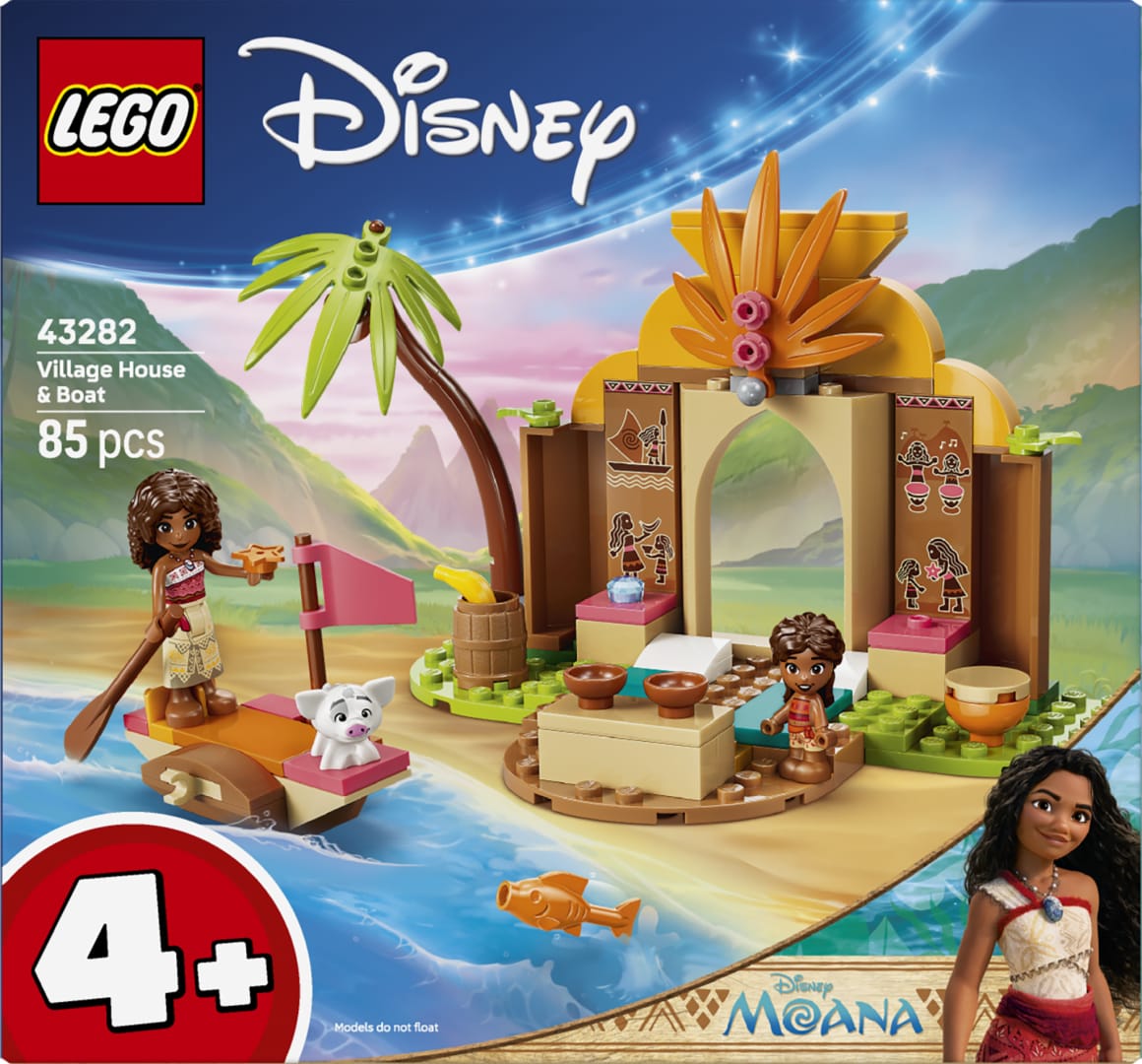 Set Construcție LEGO Casa Tradițională și Bărcuță 43282