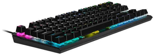 Tastatură PC CORSAIR CH-911D01A-NA TKL 87 taste Iluminată Negru - imagine 3