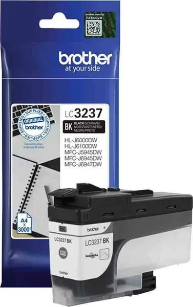Cartuș Cerneală BROTHER LC3237BK Negru Original 3.000 Pagini - imagine 3