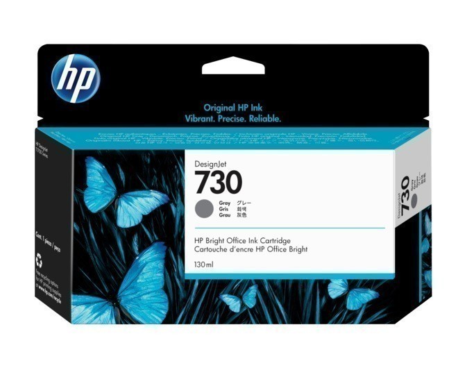 Cartuș Cerneală HP 730 Grey 130ml P2V66A