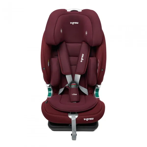 Scaun Auto U-GROW Goldfix Plus I-Size Isofix Roșu - imagine 2