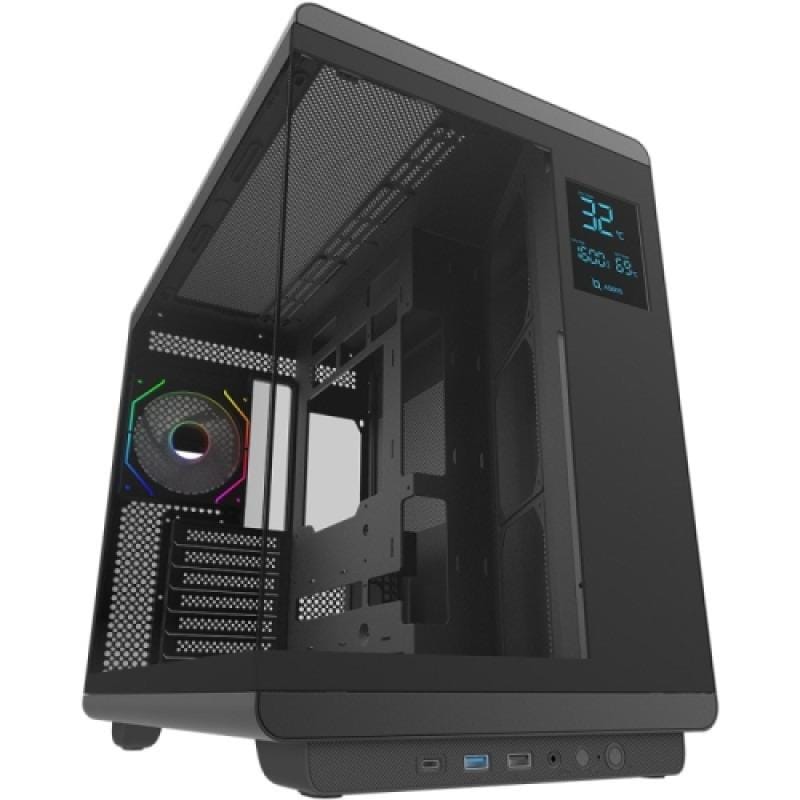 Carcasă PC AQIRYS Electra Draco RGB Mid Tower Black