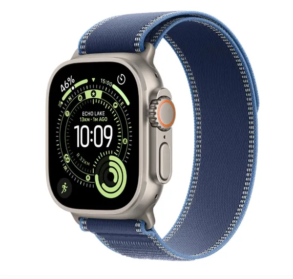 Smartwatch APPLE Watch Ultra 3 GPS+Cellular 49mm Natural Titanium - imagine 2