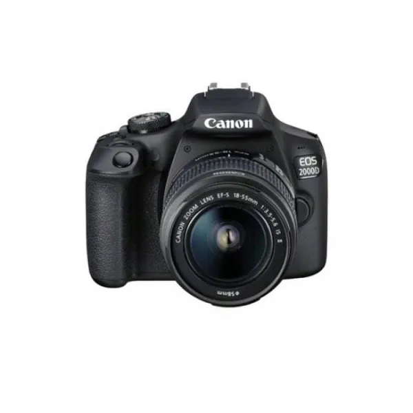 Camera Foto CANON EOS-2000D Kit Obiectiv EF-S 18-55mm 24.1MP