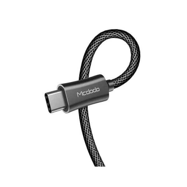 Cablu MCDODO Knight Type-C 1.5m QC 4.0 Negru - imagine 2