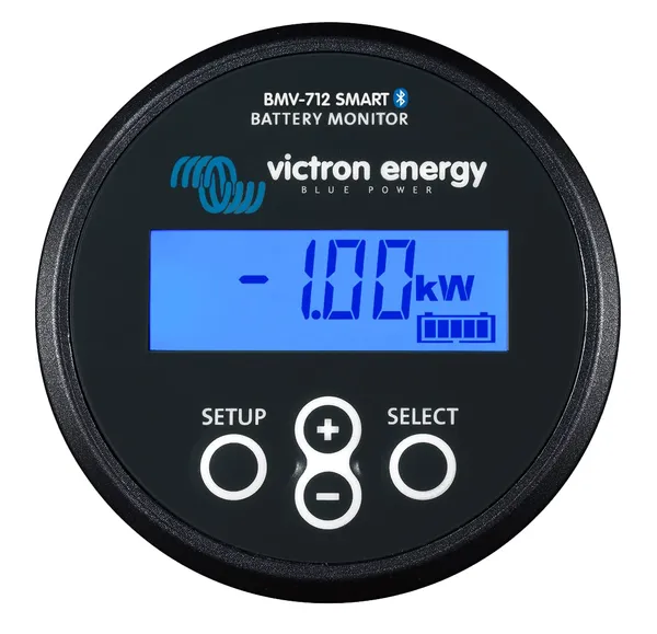 Monitor Baterie VICTRON ENERGY BMV-712 Smart Negru - imagine 2