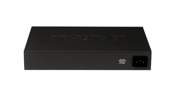 Switch D-LINK DGS-1024D 24 Porturi 10/100/1000 Mbps Negru - imagine 2