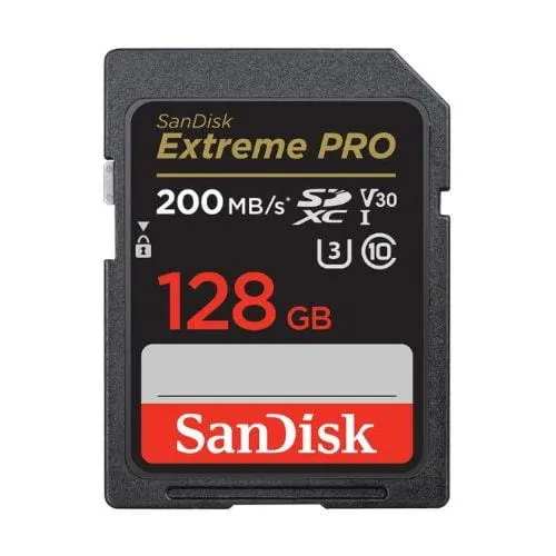 Card SDXC SANDISK 128GB Clasa 10 200MB/s SDSDXXD-128G-GN4IN - imagine 2