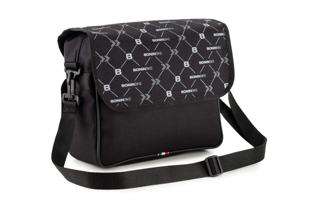 Geantă laterală bicicletă BONIN MESSENGER Negru 29x10x25 cm