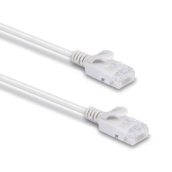 Cablu Rețea LINDY Ultraslim 2m Cat.6 UTP Alb LY-47584 - imagine 4