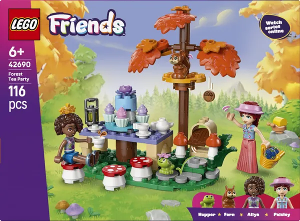 Set Construcție LEGO Petrecere Cu Ceai În Pădure 42690 - imagine 2