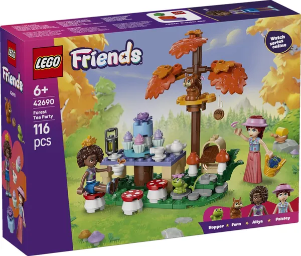 Set Construcție LEGO Petrecere Cu Ceai În Pădure 42690 - imagine 3