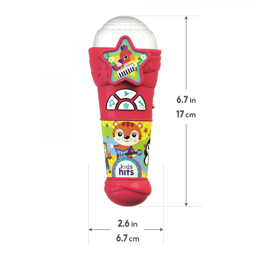 Microfon KIDS HITS cu Lumini și Sunete KH16/004