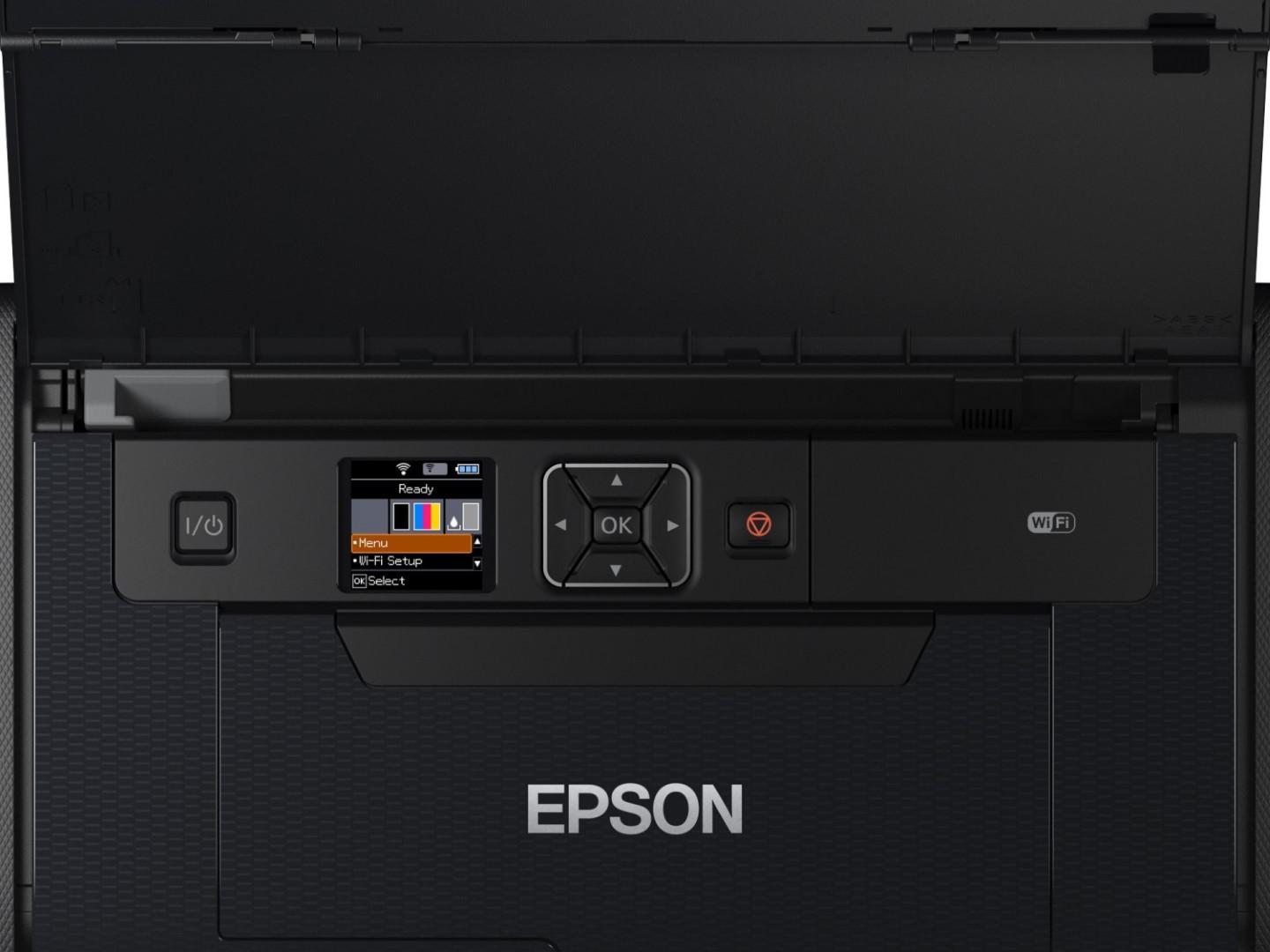 Imprimantă EPSON WF-100W Inkjet Color Portabilă A4 C11CE05403 - imagine 3