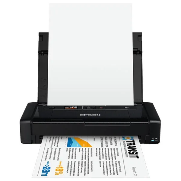 Imprimantă EPSON WorkForce WF-100W Inkjet Color Portabilă A4 C11CE05403 - imagine 2
