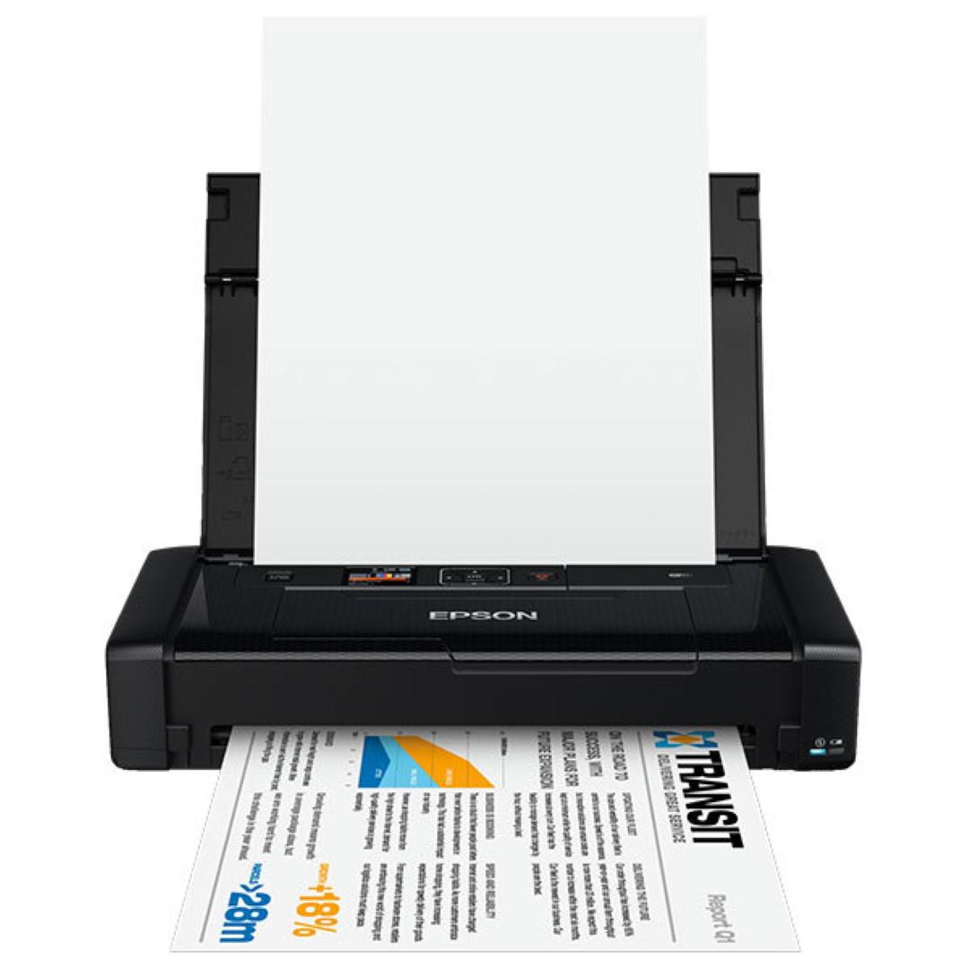Imprimantă EPSON WF-100W Inkjet Color Portabilă A4 C11CE05403 - imagine 2