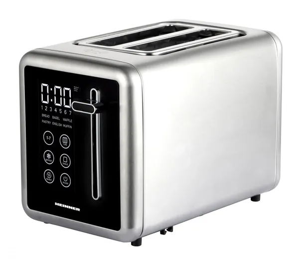 Prăjitor de pâine HEINNER HTP-DD900BKSS 900W 2 felii Inox