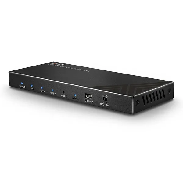 Splitter HDMI LINDY 4 Porturi 2.0 18G LY-38236 - imagine 2