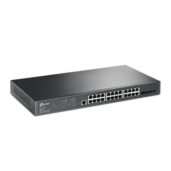 Switch TP-LINK TL-SG3428 24 Porturi Gigabit Managed - imagine 2