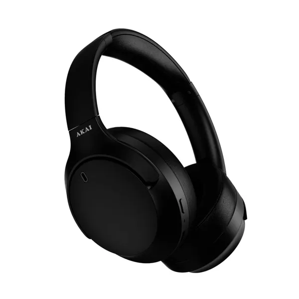 Căști Over-ear AKAI BTH-P200ANC Wireless Noise-Canceling Negru