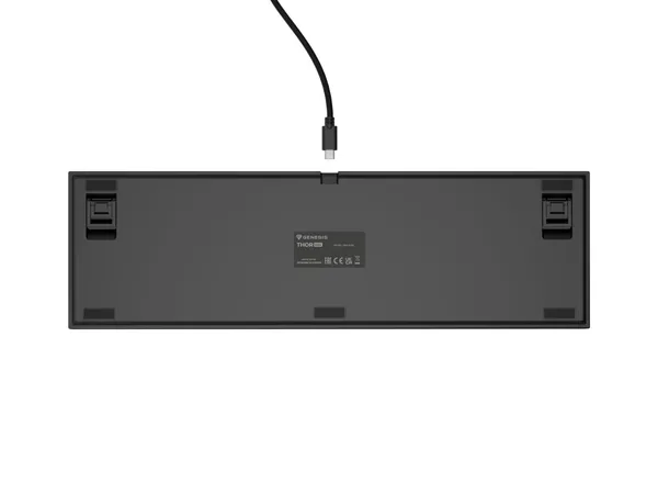 Tastatură Mecanică GENESIS Thor 404 RGB USB Negru - imagine 3