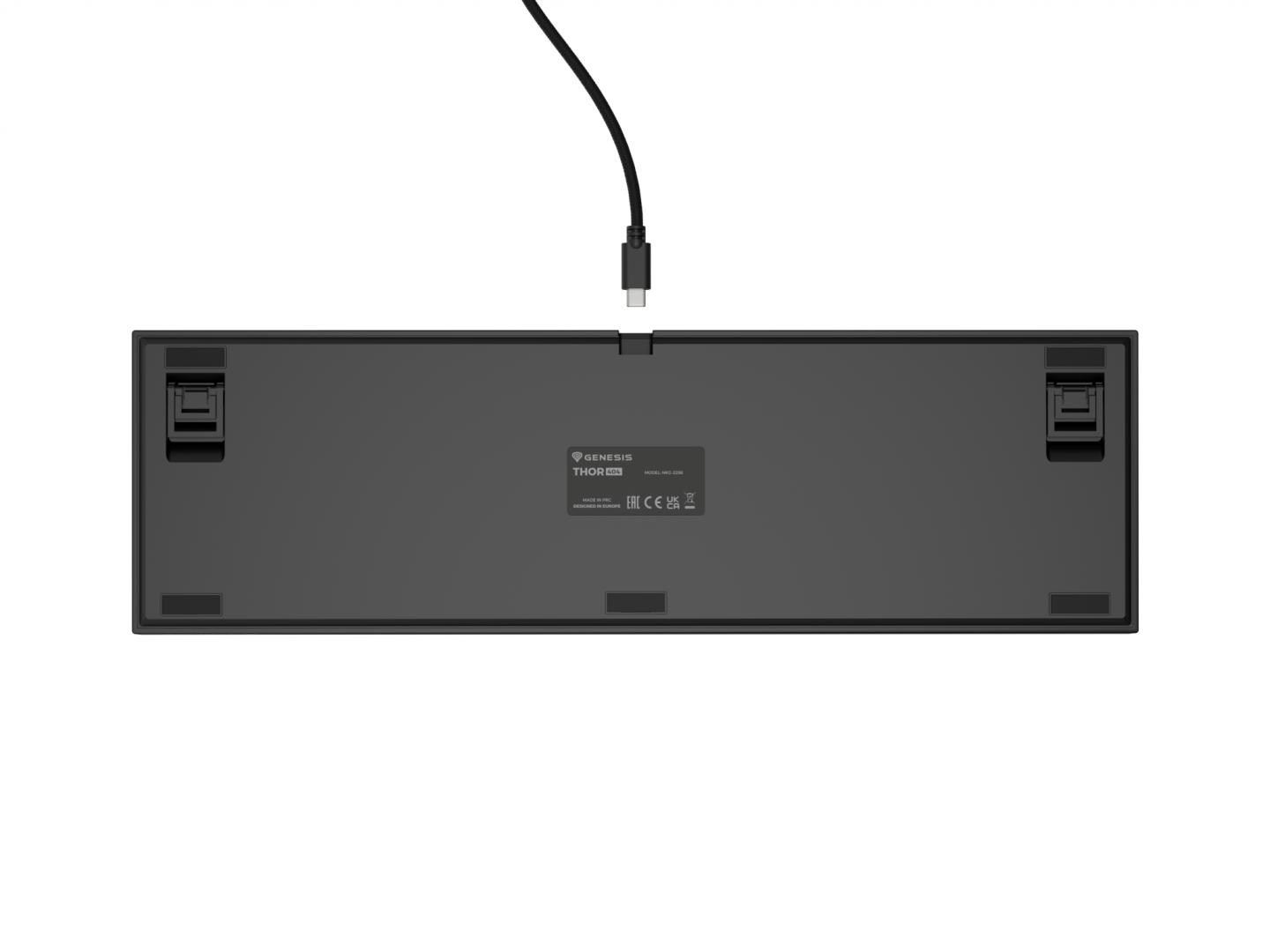 Tastatură gaming mecanică GENESIS Thor 404 RGB Negru - imagine 3