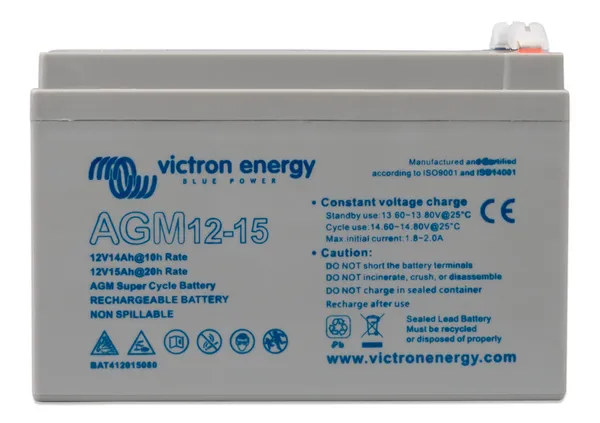 12V/15Ah AGM Super Cycle Batt. (M5)