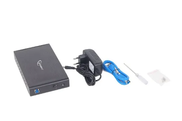 Rack Extern GEMBIRD EE3-U3S-3 3.5 inch USB 3.0 Negru - imagine 3