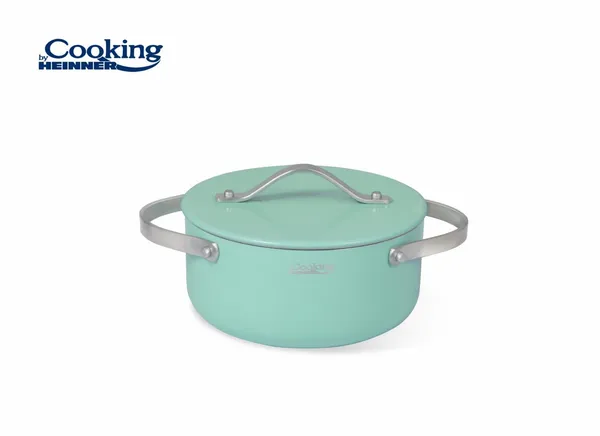 Set Gătit HEINNER Cooking 5 Piese Aluminiu Presat Cretă - imagine 4