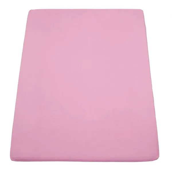 Cearceaf Pat cu Elastic 160x200 cm Roz - imagine 2