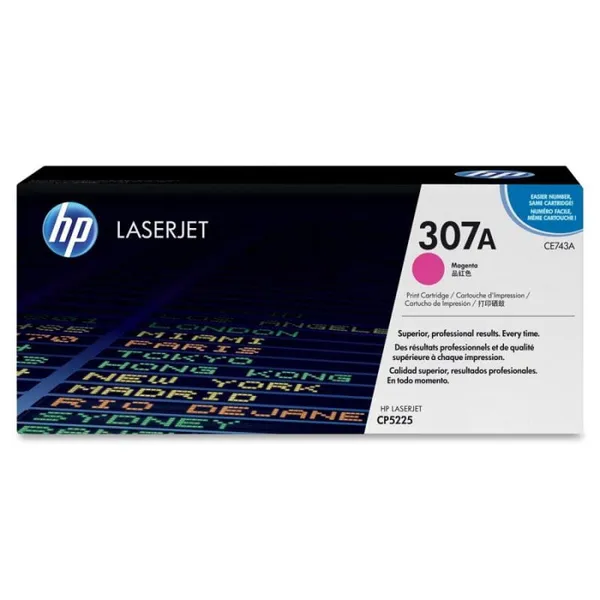 Toner HP CE743A Magenta Original CP5220 CP5225 - imagine 2