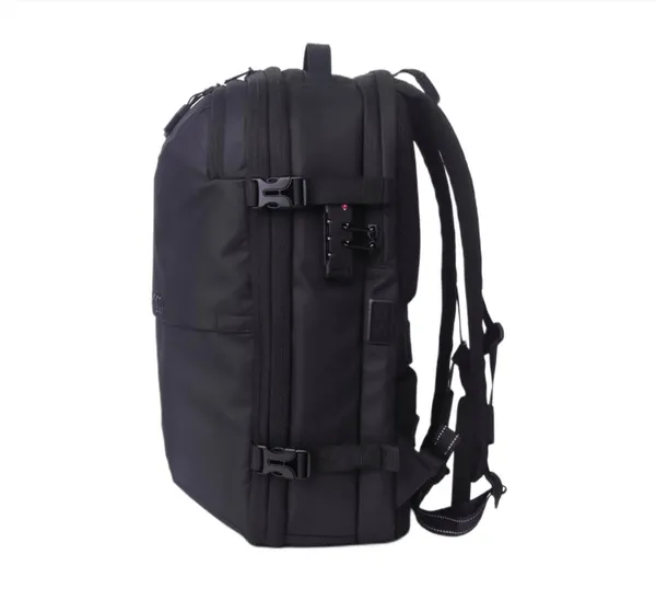 Rucsac Laptop LEMONTTI Smart Premium Negru 30-60L - imagine 6
