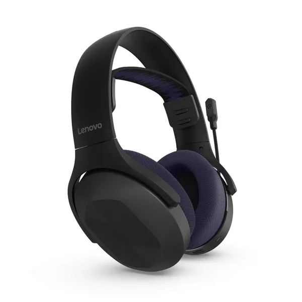 Căști Gaming LENOVO Legion H410 Wireless Bluetooth 2.4GHz Negru - imagine 6