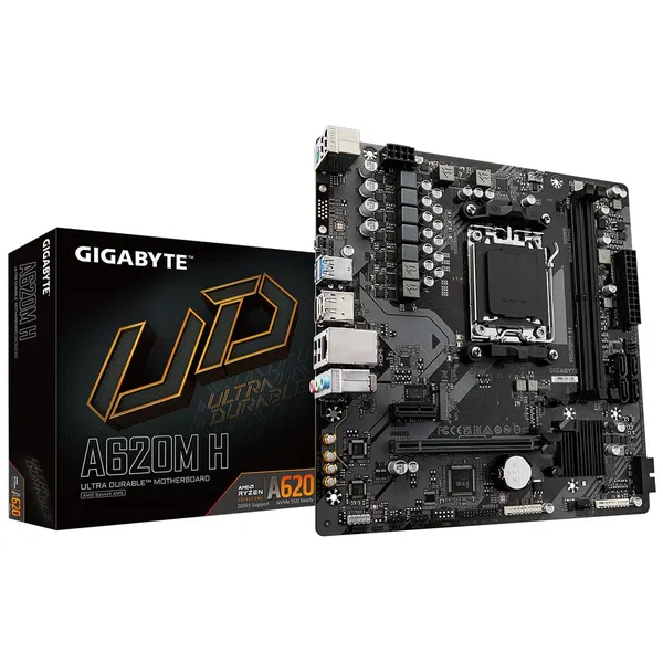 Placă de bază GIGABYTE A620M H AM5 mATX DDR5