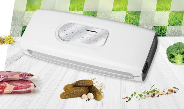Aparat de vidat HEINNER HAV-140WH 140W Alb - imagine 3
