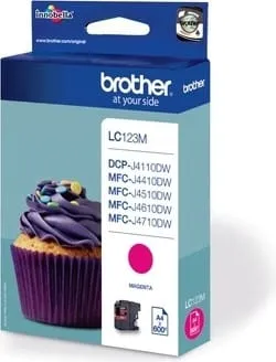 Cartuș Cerneală BROTHER LC123M Magenta Original