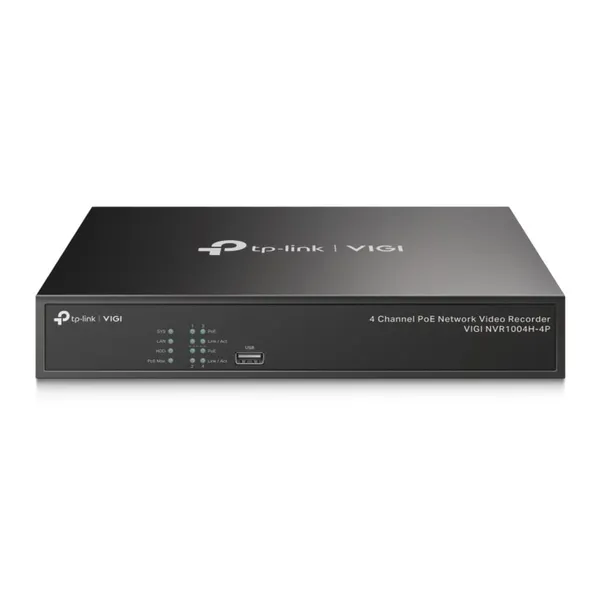 NVR PoE TP-LINK VIGI 1004H4P 4 Canale 8 MP