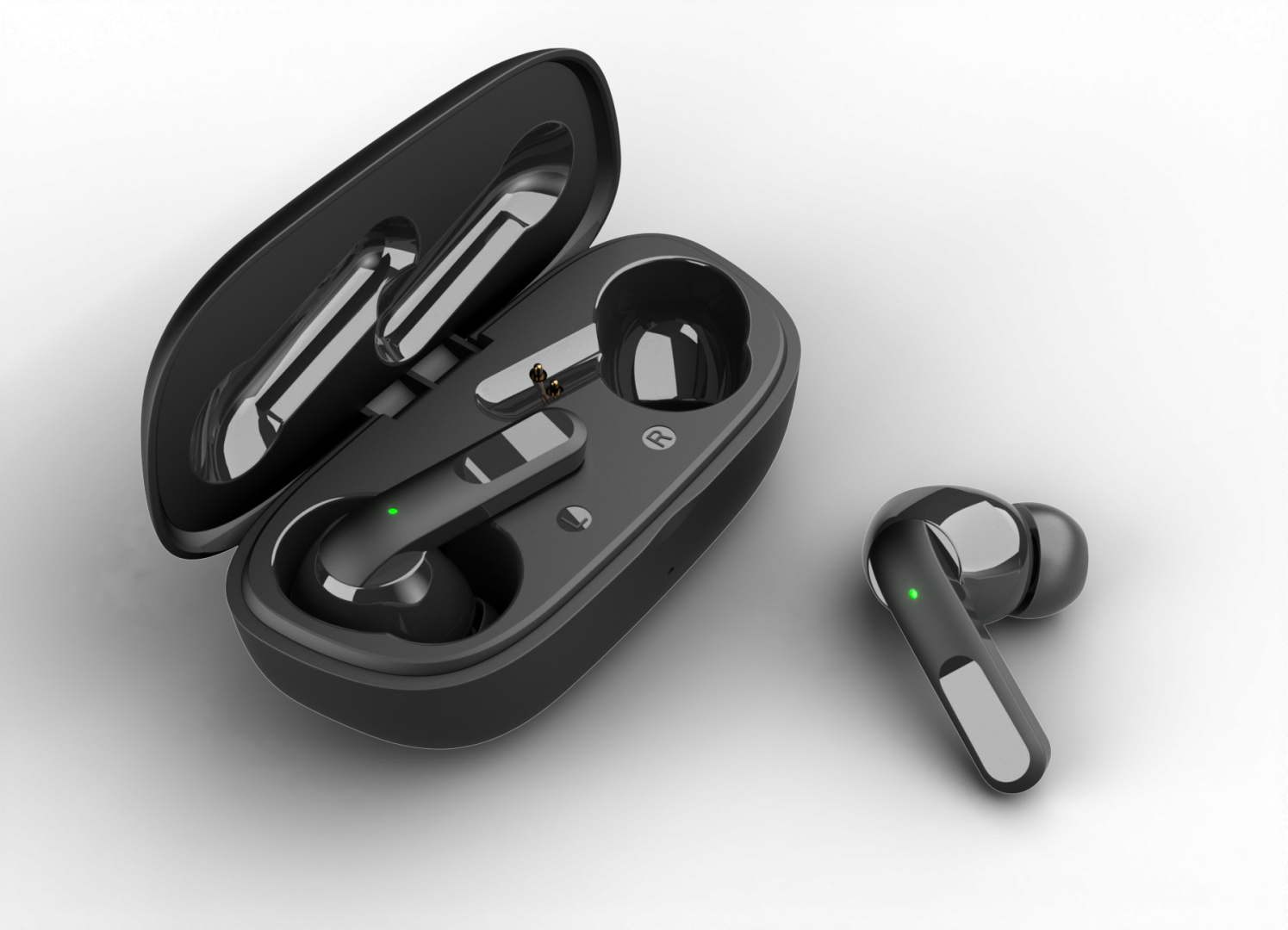 Căști AKAI BTJE-J20ANC Wireless Bluetooth 5.3 Negre - imagine 10