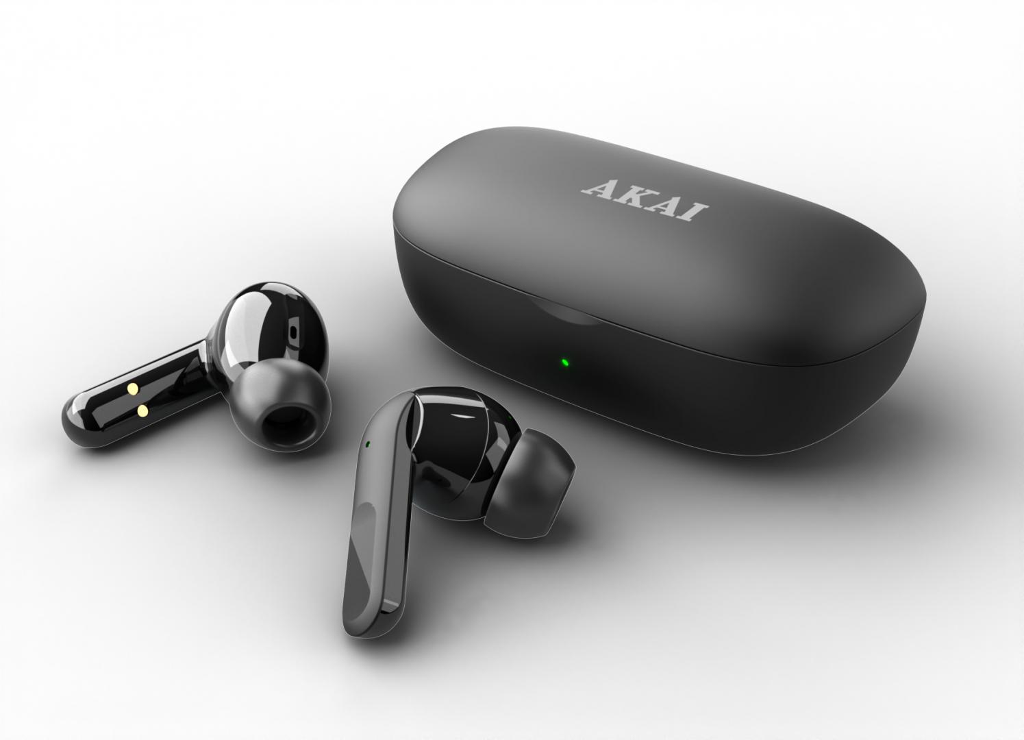 Căști AKAI BTJE-J20ANC Wireless Bluetooth 5.3 Negre - imagine 11