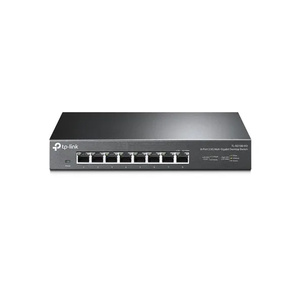 Switch TP-LINK TL-SG108-M2 8 Porturi 2.5G Metalic - imagine 3